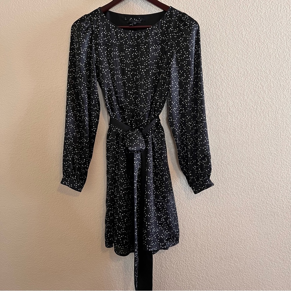 Club Monaco Delicate Pleated Dress with Belt Size 2